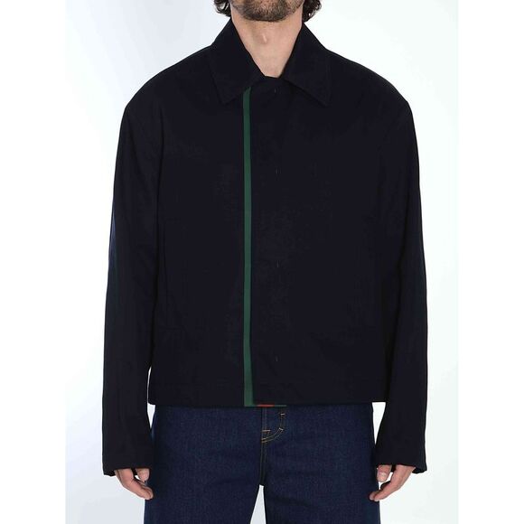 Gucci Men Cotton Gabardine Jacket